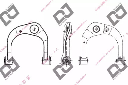 Рычаг независимой подвески колеса DJ PARTS DA1432